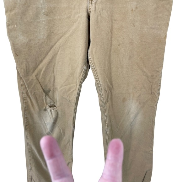 Carhartt Pants Men 35x29.5 Relaxed Thrashed Streetwear Canvas Gorpcore Work Worn - Picture 4 of 13